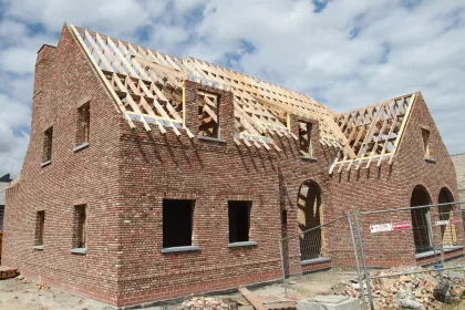 Bigger view of Metselwerken nieuwbouwwoningen regio Moorsele, Wevelgem, Menen, Kortrijk, Ledegem, Roeselare en Izegem.