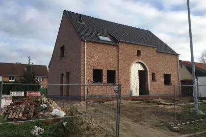 Bigger view of Metselwerken nieuwbouwwoningen regio Moorsele, Wevelgem, Menen, Kortrijk, Ledegem, Roeselare en Izegem.